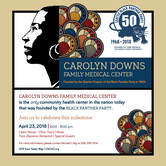Carolyn Downs Family Medical Center flyer;