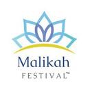 Malikah Festival; Turquoise writing; Lotus flower;