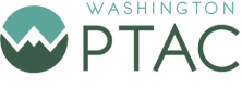 Washington PTAC; Mountain logo;