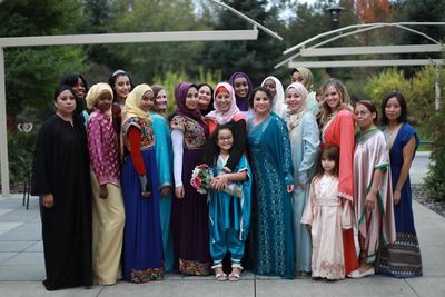 group of women; models; Malikah Festival