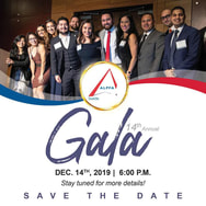 Picture of ALPHA Gala people smiling SAVE THE DATE